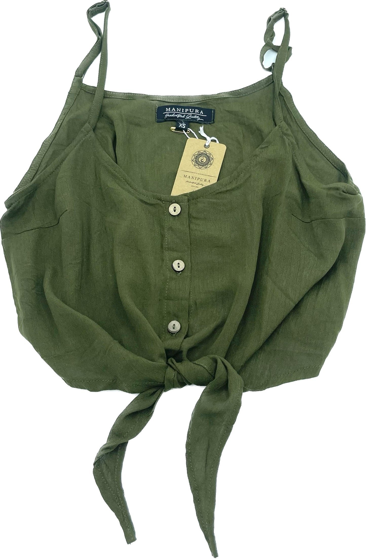 Crop top Manipura GREEN BALL